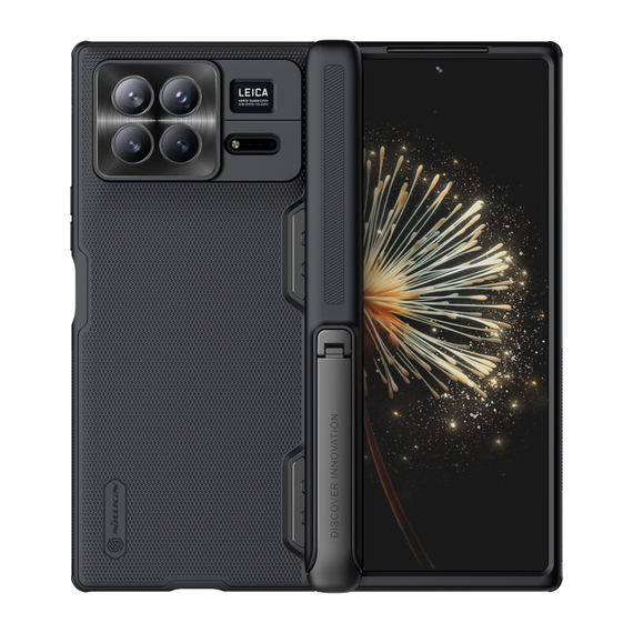 Чехол на Xiaomi Mix Fold 3 от Nillkin, серия Super Frosted Shield Fold-Bracket Version, версия с подставкой