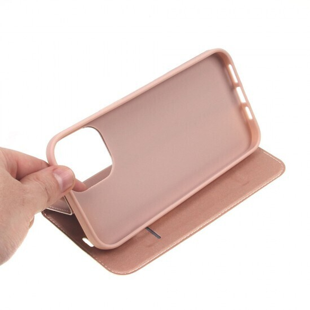 Чехол-книжка для iPhone 12 Pro Max, Dux Ducis Skin Pro, 012258 Розовый