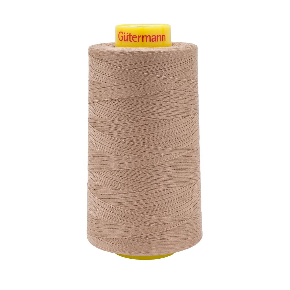 Нитка Gutermann Mara 120 (5000 метров), 1 боб., универсальная | 139 бежево-коричневый
