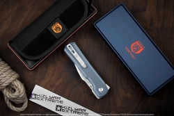 Нож Vosteed Valkyrie сталь Nitro-V Satin рукоять Gray G10
