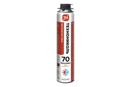 Пена монтажная всесезонная ТЕХНОНИКОЛЬ №70 PROFESSIONAL