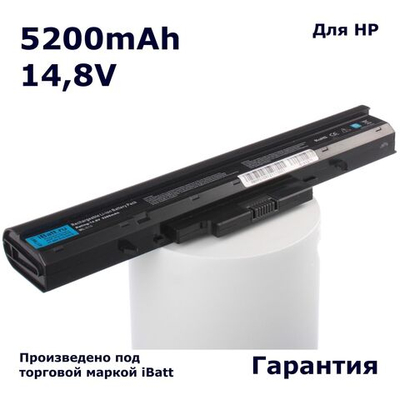 Аккумулятор iBatt 5200mAh для ноутбука HSTNN-C29C, HSTNN-iB44, 440704-001