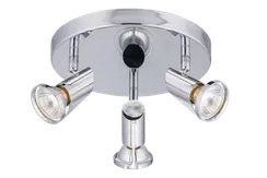 Светильник Sfera Sveta 8751-03/P102 CH, 3×15 Вт, хромированный