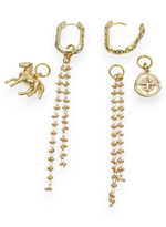 91003662 Серьги Selena Pearls