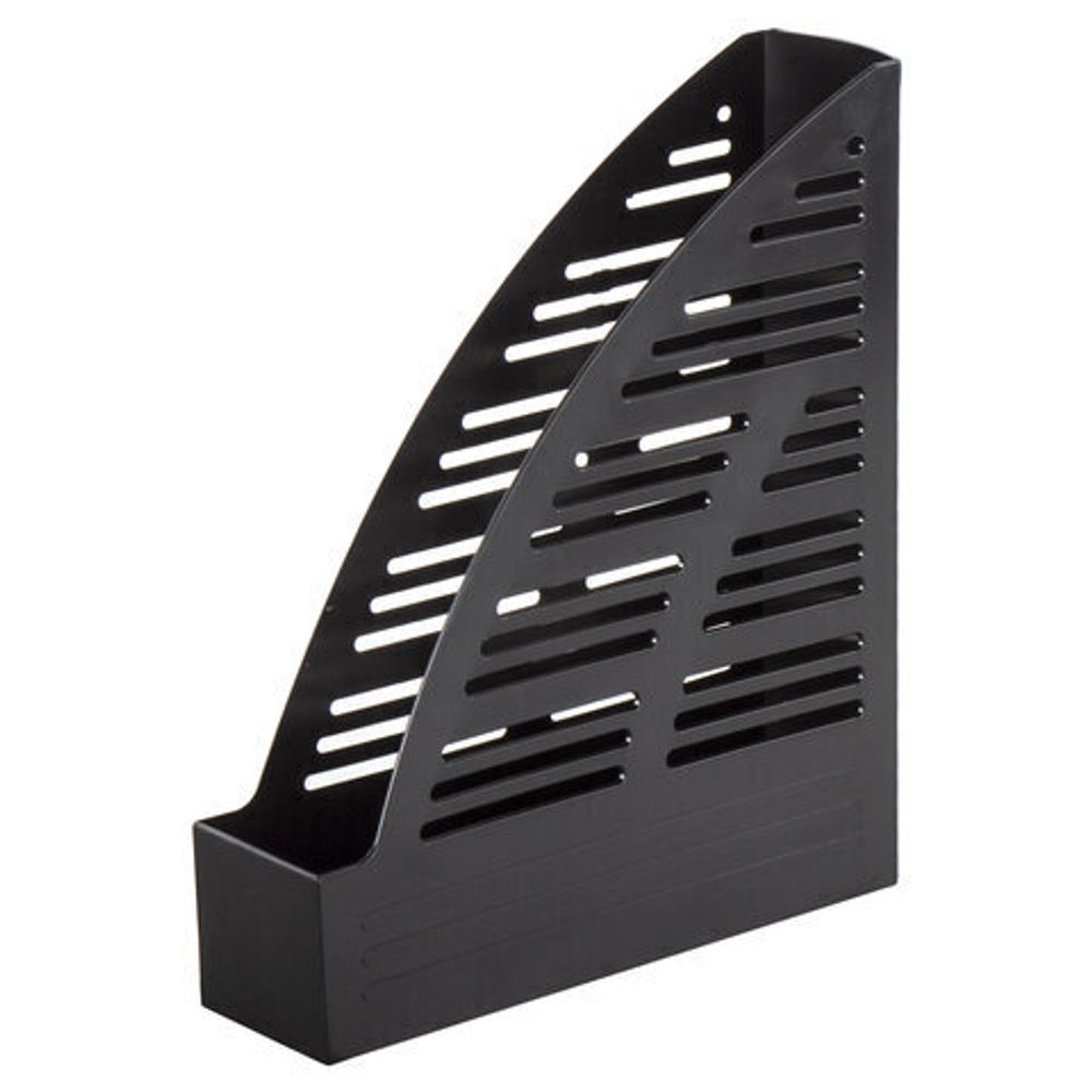 Лоток вертикальный 70мм BRAUBERG "Standard" 237220 чёрный
