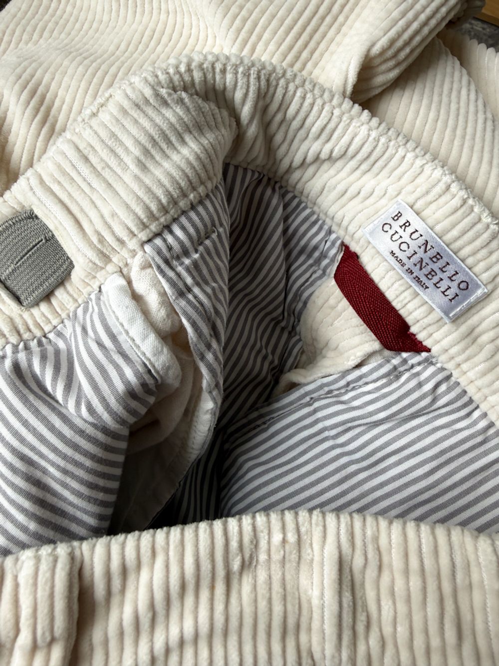 Вельветовые брюки Brunello Cucinelli, 128