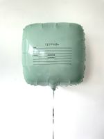Шар-квадрат, фольга, 18"/46 см, "Тетрадь" (Веселая затея), инд. уп.