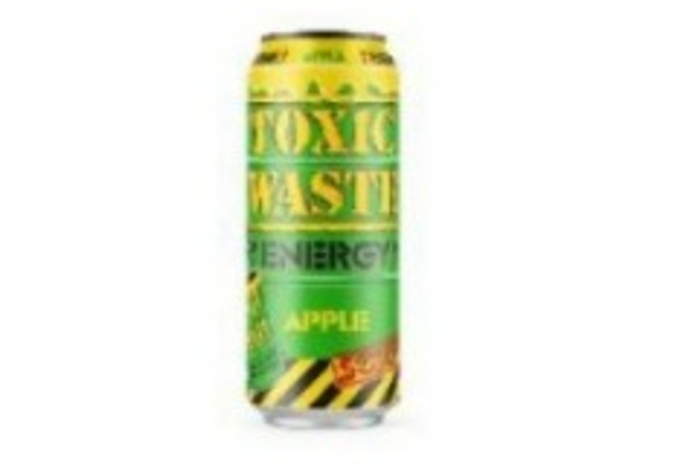 Энергетический напиток Toxic Waste Energy Sour Apple (Кислое Яблоко) 500мл*12  АТ