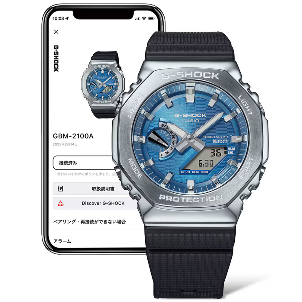Мужские наручные часы Casio G-Shock GBM-2100A-2B