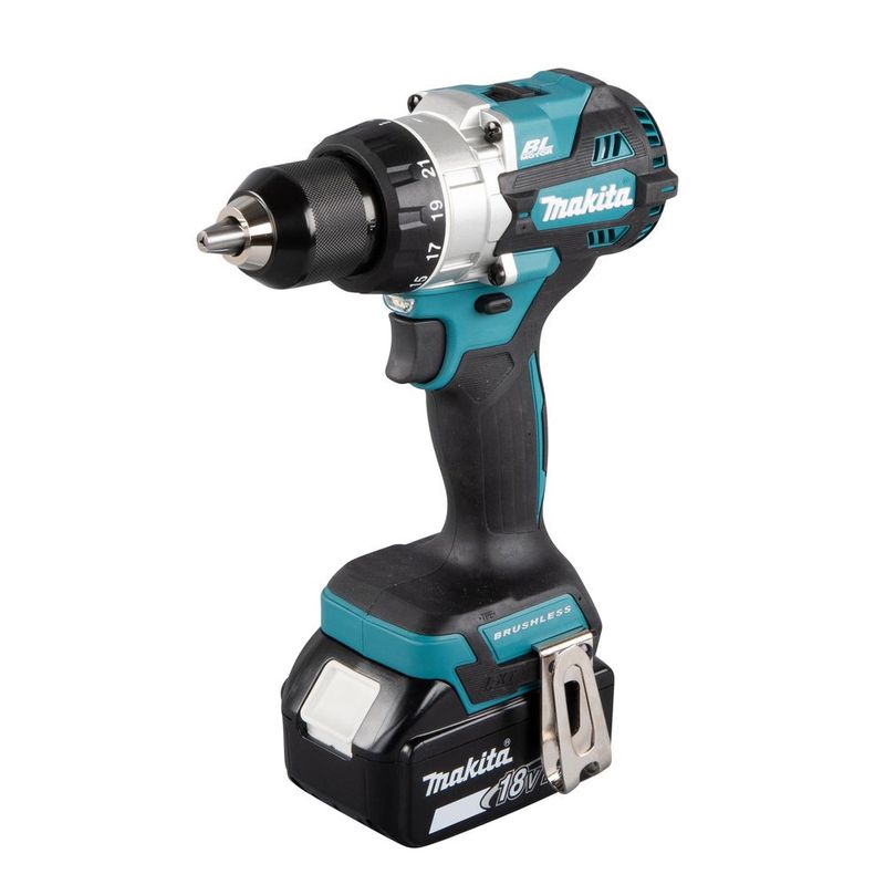 Аккумуляторная дрель-шуруповёрт Makita DDF486RT LXT 18 В, 130 Н·м (1 АКБ 5,0 А·ч, быстрое ЗУ, кейс)