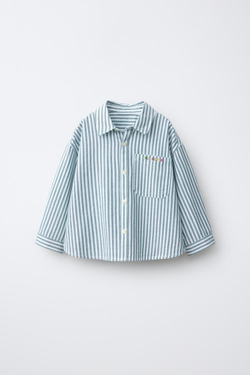 ZARA - FRUIT OF THE LOOM™ РУБАШКА В ПОЛОСКУ, ПОЛОСКИ