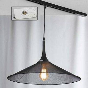 Трековый однофазный светильник LSP-9813-TAW черный Lussole LOFT