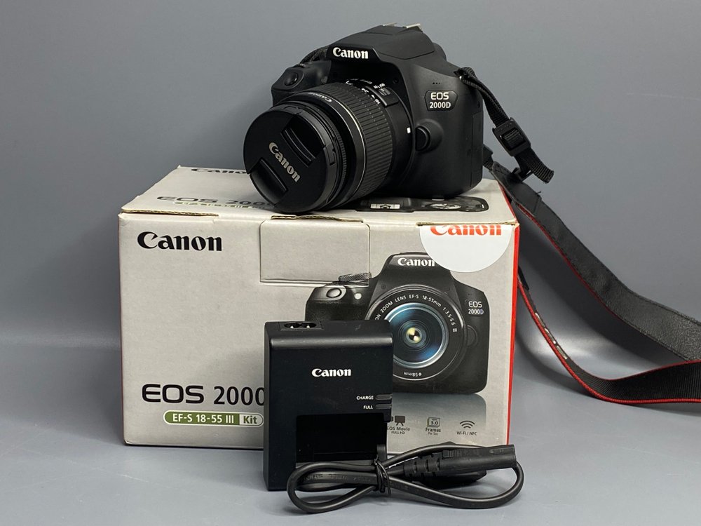 Canon EOS 2000D Kit 18–55mm — 24 115 кадров