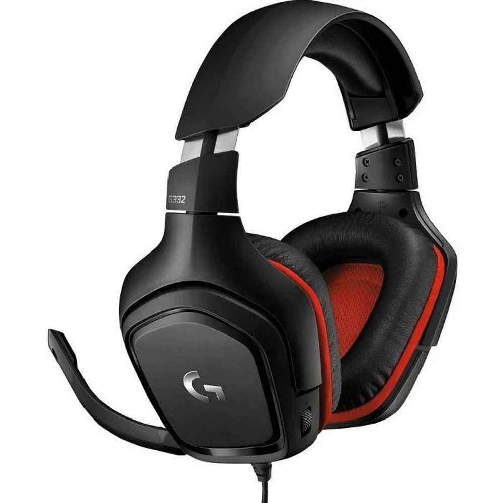 Игровая проводная гарнитура Logitech G332 черный
