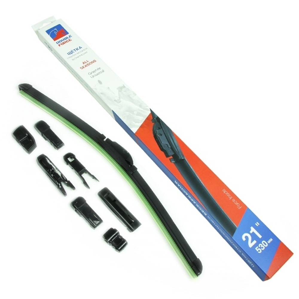 530 Щетка стеклоочистителя бескаркасная Double Force 530 мм (21")