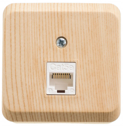 ЭТЮД О/У РОЗЕТКА компьютерная RJ45, кат.5е, СОСНА