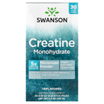 Swanson Vitamins, моногидрат креатина, без добавок, 30 стик-пакетов по 5 г (0,18 унции)