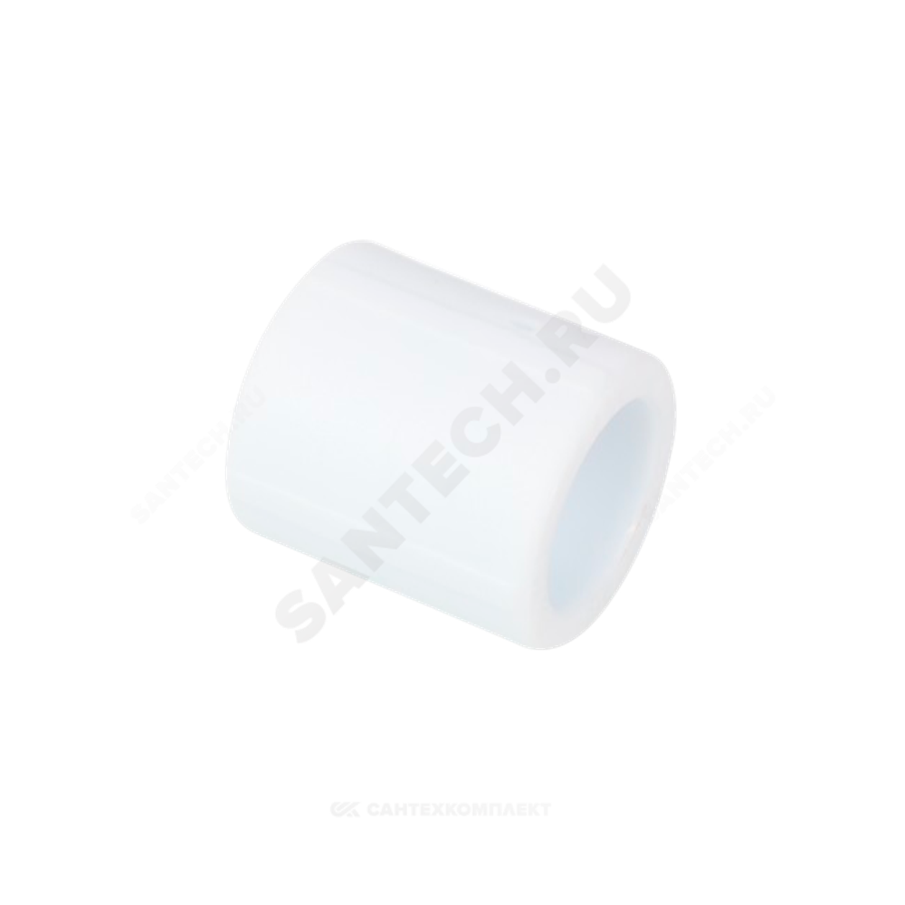 Муфта PP-R белая Дн 40 внутренняя пайка VALFEX 10113040