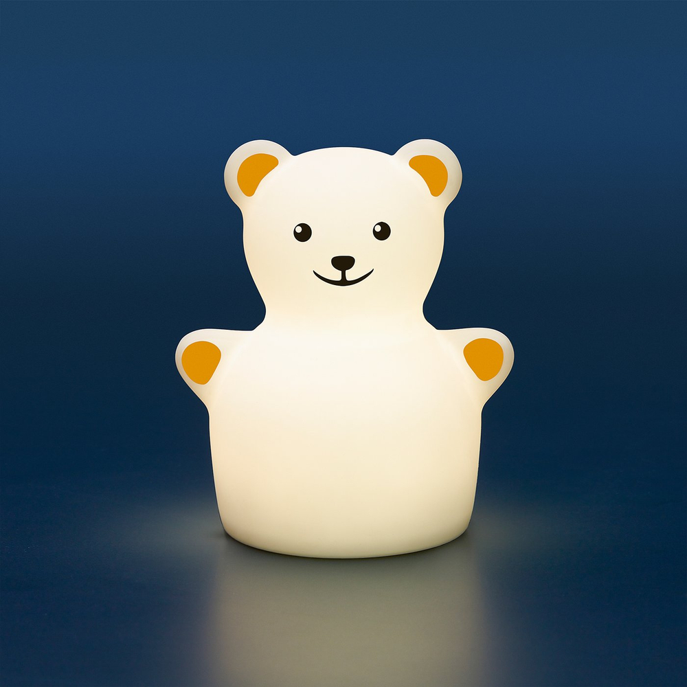IKEA TÖVÄDER  (ИКЕА ТЁВЭДЕР)  -  Ночник LED - медвежонок, на батарейках