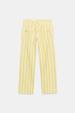 ДЖИНСЫ TRF ПРЯМОГО КРОЯ В ПОЛОСКУ — ZARA