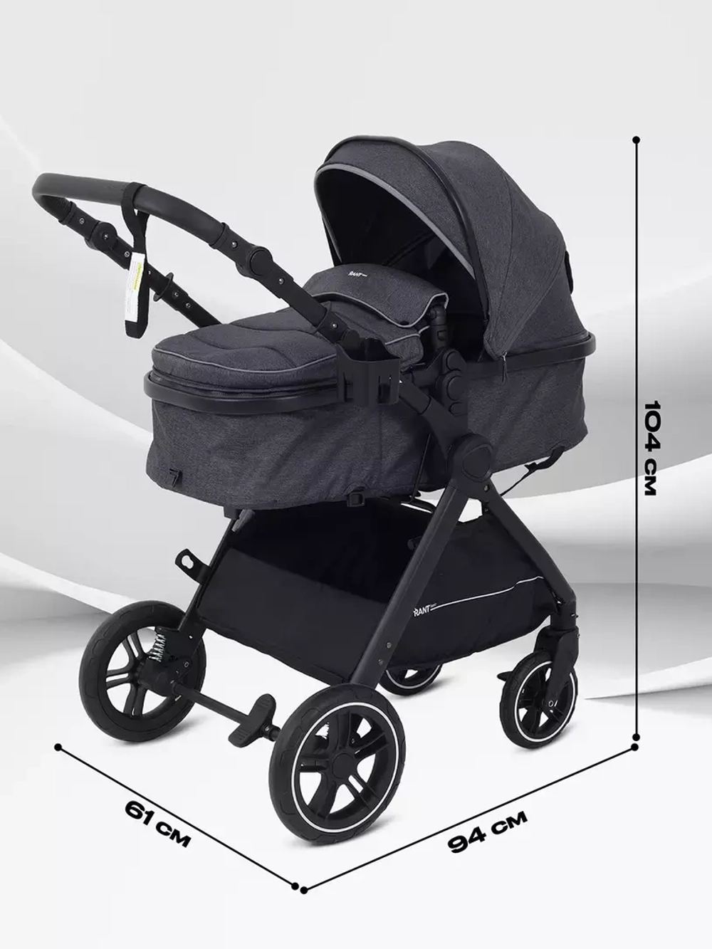 Коляска детская RANT basic "ROLLER" (2в1) RA161