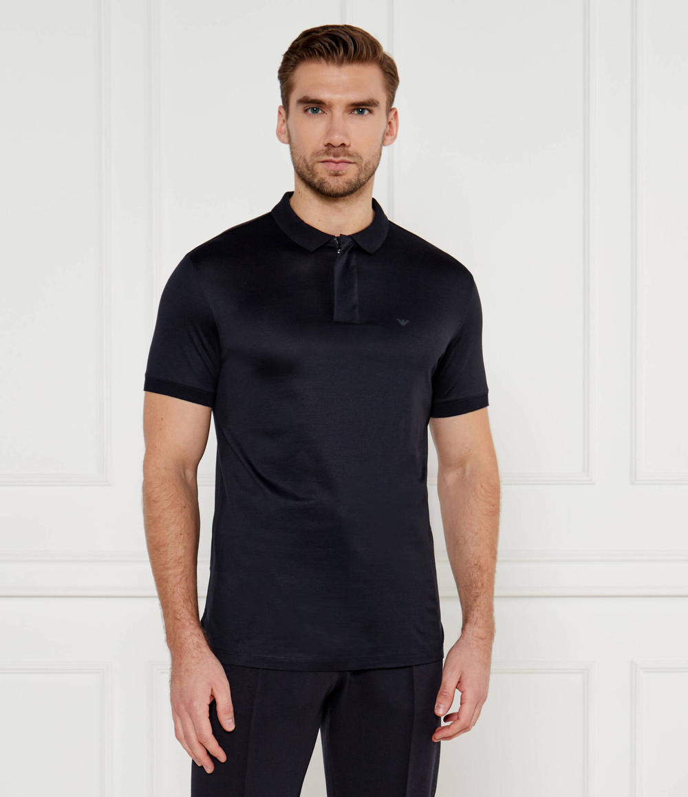 Поло Emporio Armani - темно-синий(EM000312 AF10761)