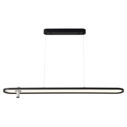 Светильник подвесной Crystal Lux CONTOUR SP45W LED BLACK