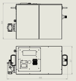 Станция перекачки топлива EST-03 professional -12В (дизель+ППО+Газоотделитель)