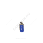 Кран шаровой нерж SS304 4011H Ду 8 Ру63 ВР L=49мм полнопроходной Benarmo