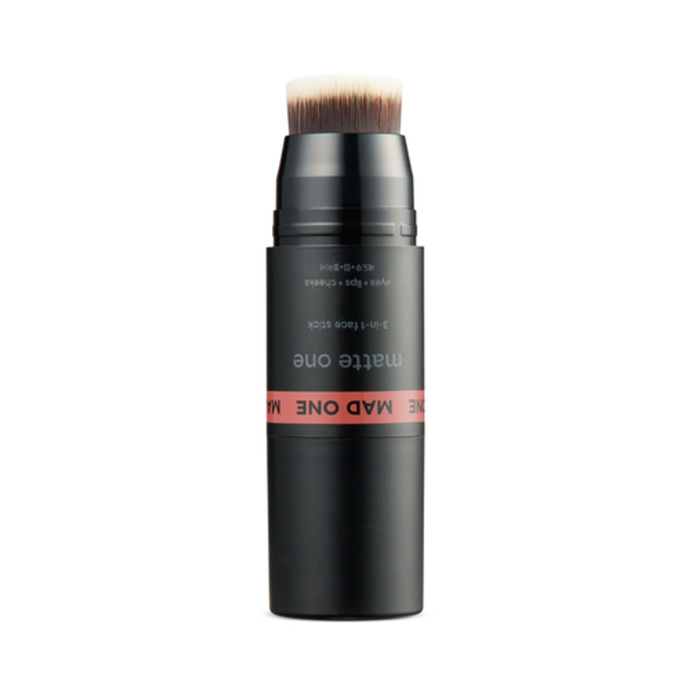 MAD ONE Мультифункциональный стик для лица - 3-in-1 face stick eyes + lips + cheeks, soft peach, 33г