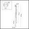 Бра Odeon Light Hightech Monella 6640/16WL