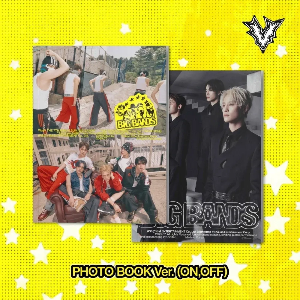 Альбом WayV - BIG BANDS [Photobook ver.] (OFF ver.)