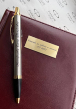 Шариковая ручка Parker IM Metal Core Brushed Metal GT