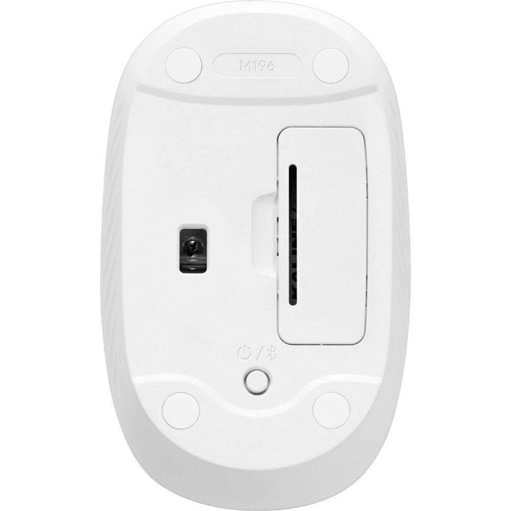 Мышь Logitech M196, беспроводная Bluetooth, White