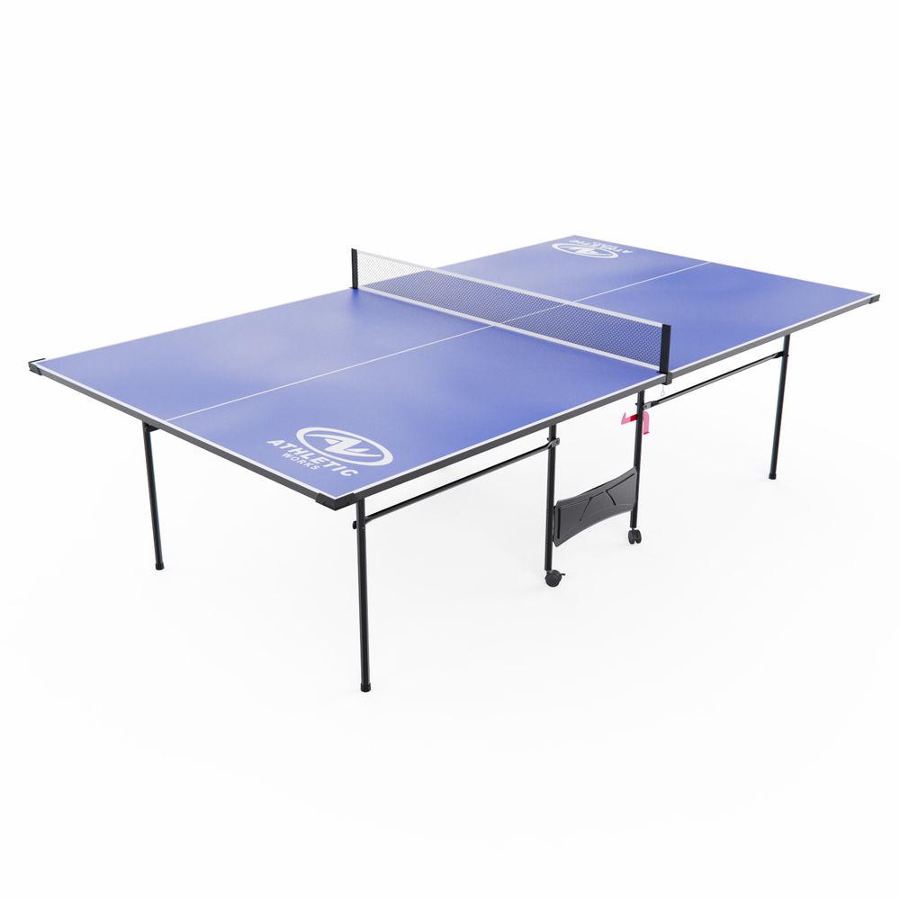Теннисный стол DFC ATHLETIC, размер по стандарту ITTF 274 x 152, с сеткой, складной