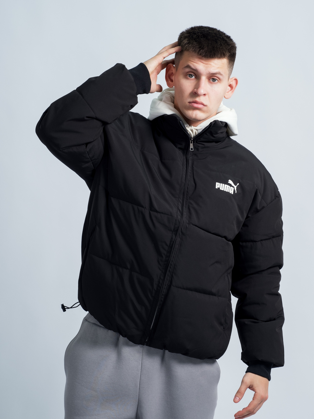 Куртка PUMA #1682 (черн.)