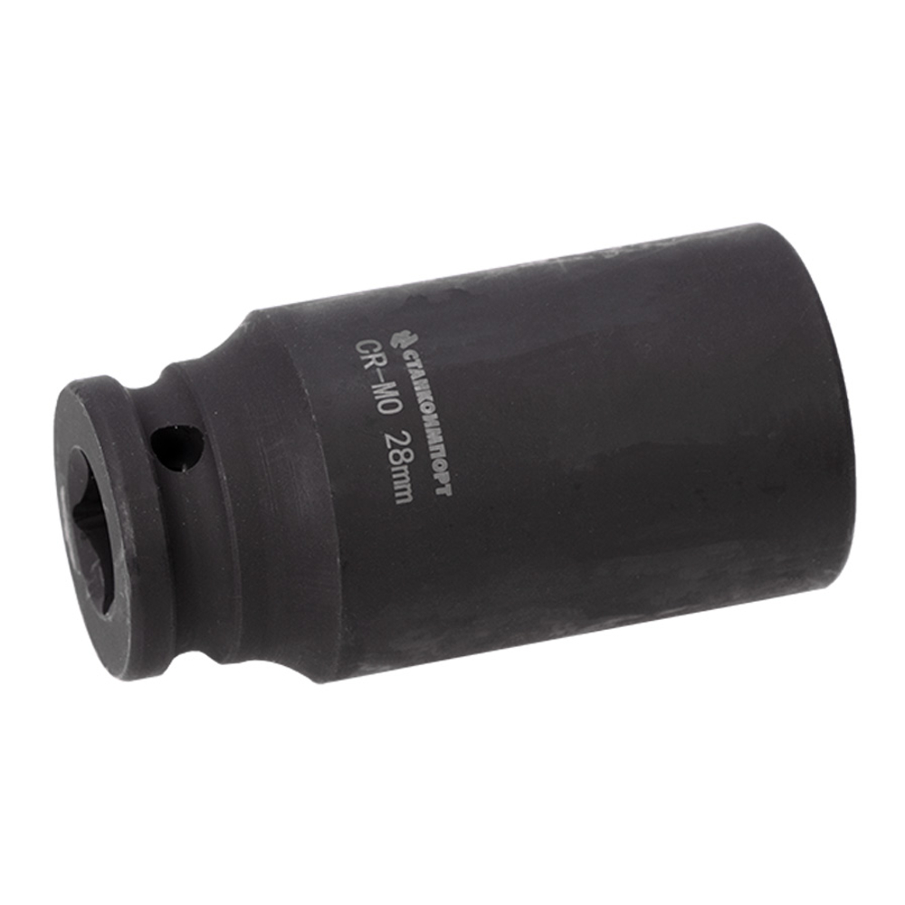 Длинная торцевая ударная головка 1/2", 28 мм CS-12.21.28