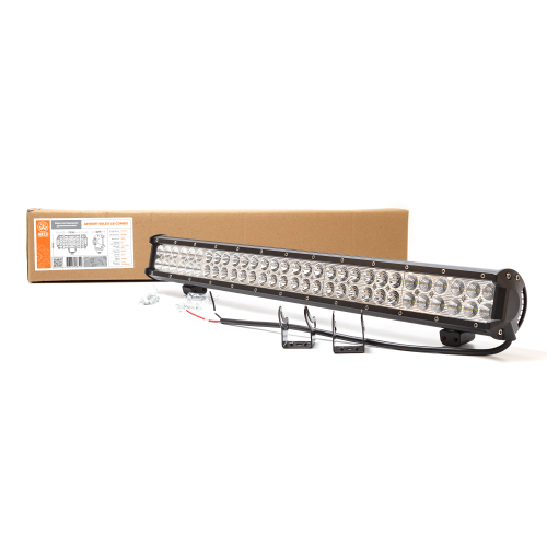 AE180RT-60LED-LB-COMBO Фара светодиодная дополнительная, балка 710*62*85, комбинированный свет (направленный/рассеянный), крепление по бокам, 60 диодов, 180 Вт, 10-30 В