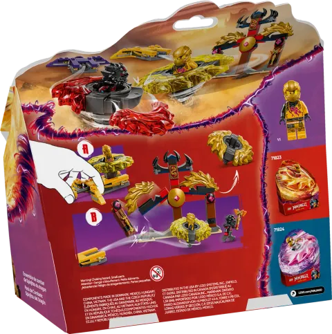 Конструктор LEGO Ninjago 71826 Дракон Кружитсу: боевой набор