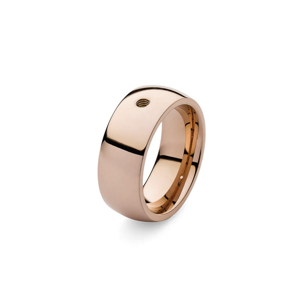 Кольцо - База Qudo  Basic big gold 16.5 мм 627013 RG размер 16,5