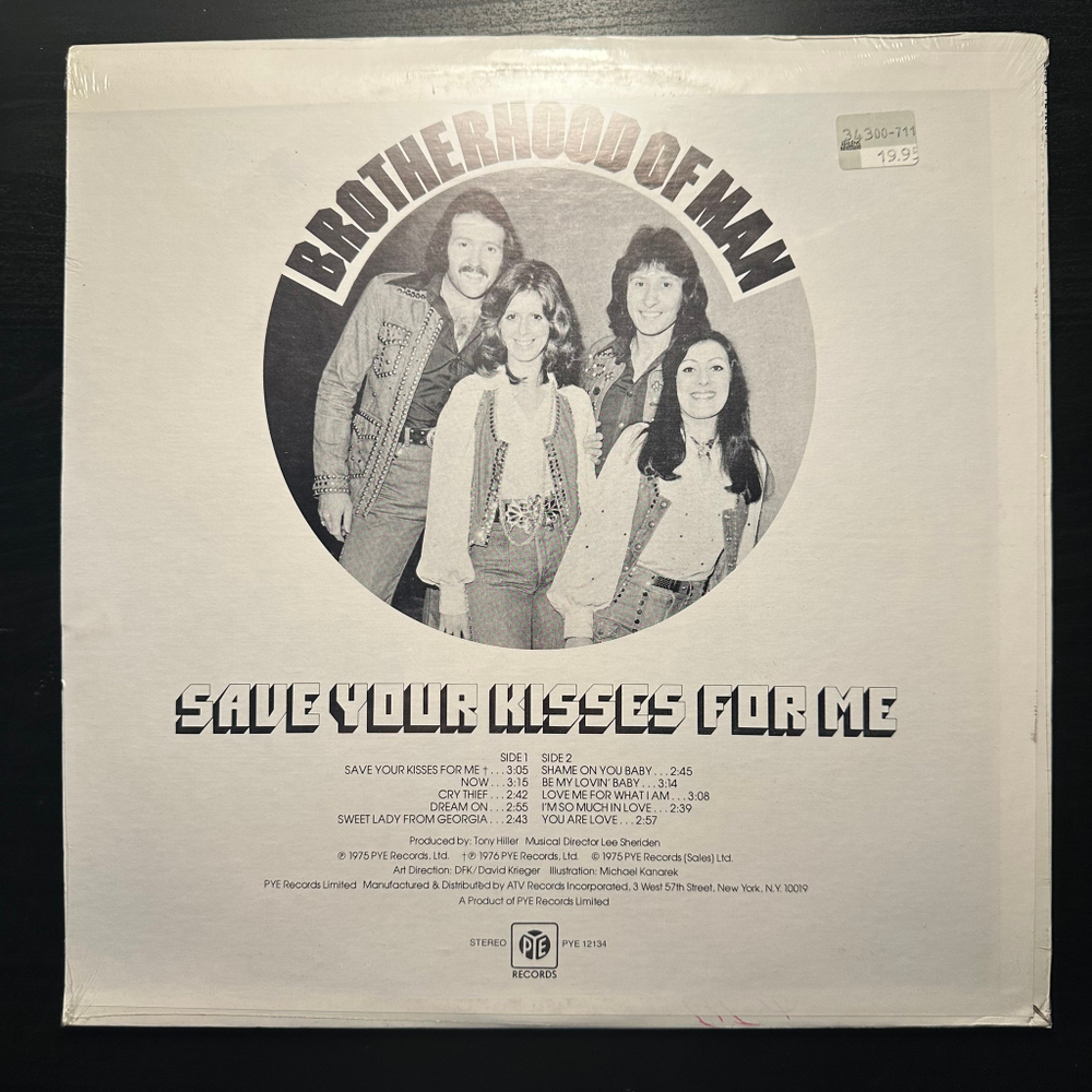 Brotherhood Of Man - Save Your Kisses For Me (США 1976г.)