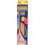 Карандаши цветные 6 шт COLORES, упак 4,5*20,5 см