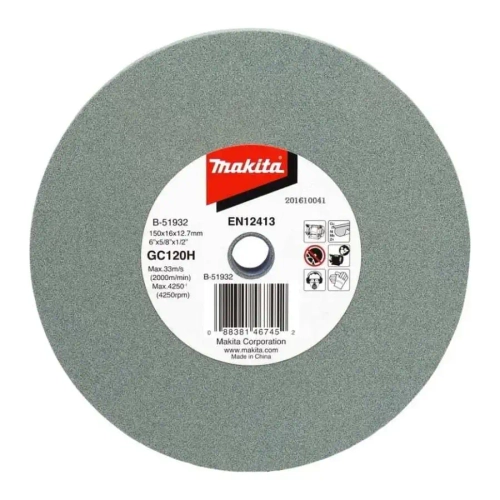 Точильный круг 150х16х12,7 мм GC120H Makita B-51932