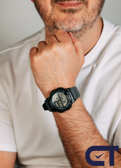 Casio LTP-B166D-2A — женские часы с датой и стальным браслетом