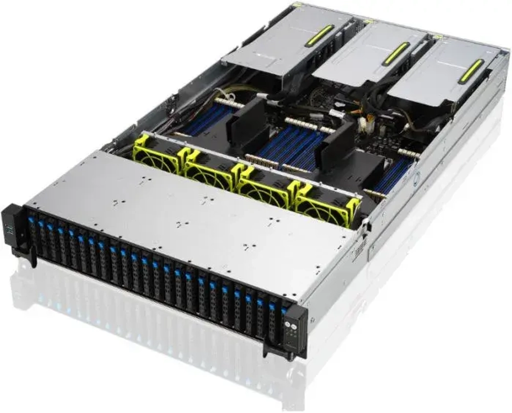 Серверная платформа ASUS  RS720A-E11-RS24U/10G/1.6KW/24NVMe/OCP