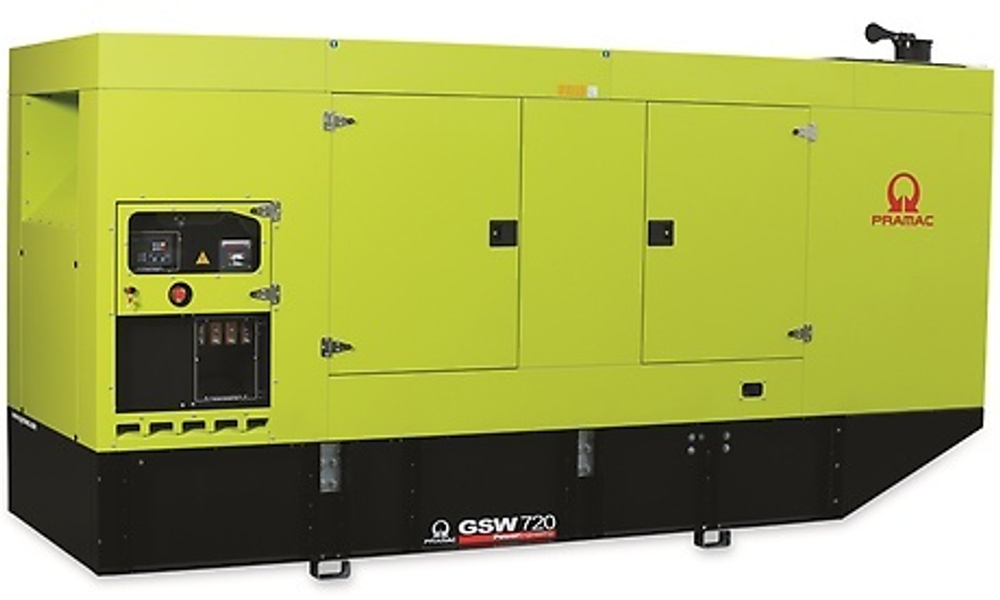Дизельный генератор Pramac GSW 720 V в кожухе — Фото №1 