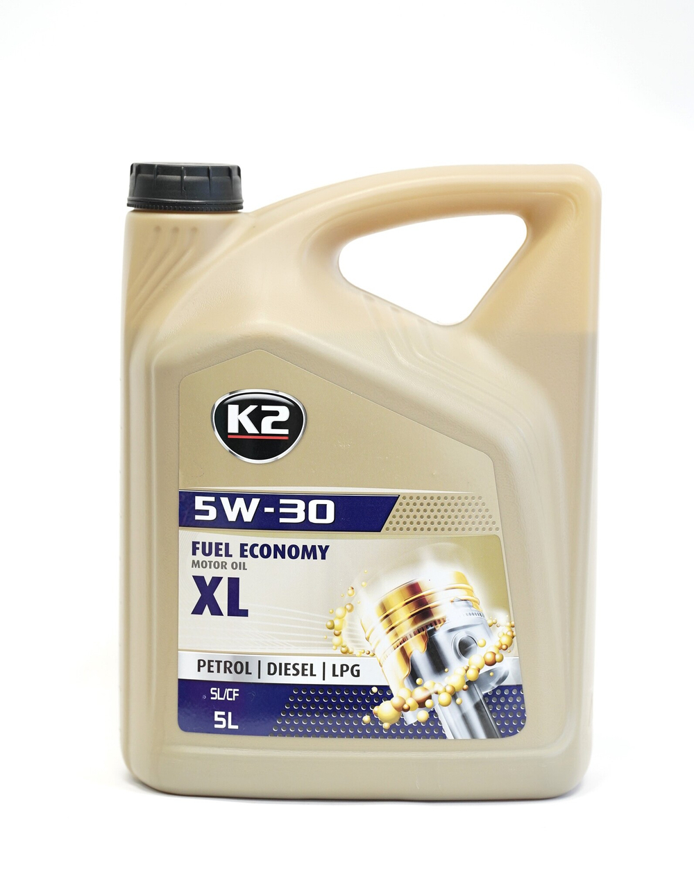 МАСЛО МОТОРНОЕ "К2" 5W30 SL/CF/CF-4 5L
