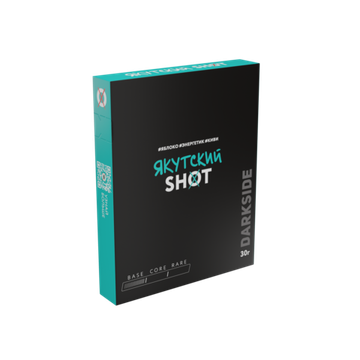 Табак для кальяна DARKSIDE SHOT 30г Якутский (Яблоко Энергетик Киви)