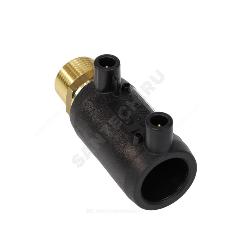 Переход электросварной ПЭ100 Дн 63х2" НР Ру25 SDR7,4 EUROSTANDARD 2161160063