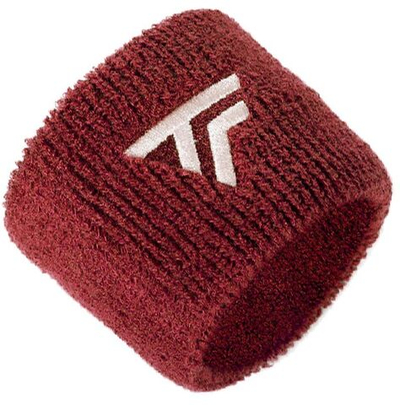 Напульсник теннисный Tecnifibre Wristbands 2P - cardinal